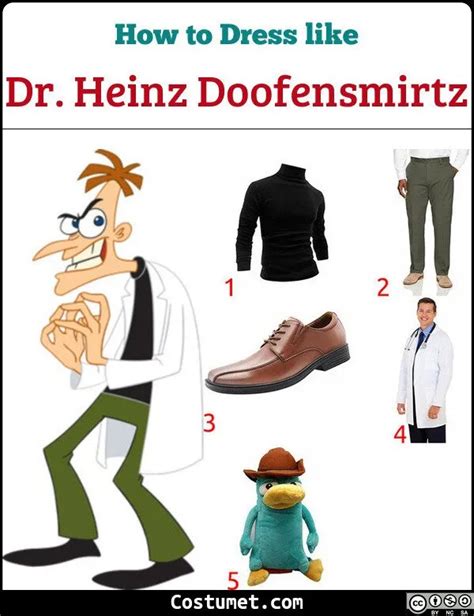 doofenshmirtz cosplay|Dr. Heinz Doofenshmirtz (Phineas & Ferb) Costume。